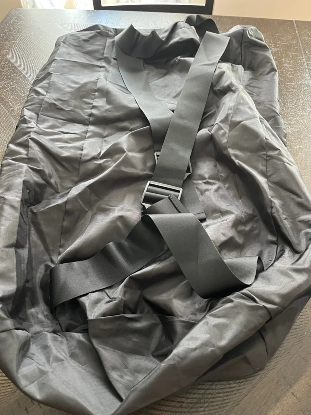 Black Large Fabric Storage Bag - Unbranded